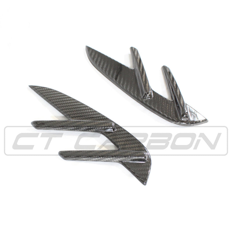 Load image into Gallery viewer, BMW M3 G80 CARBON FIBRE SIDE FENDER TRIM
