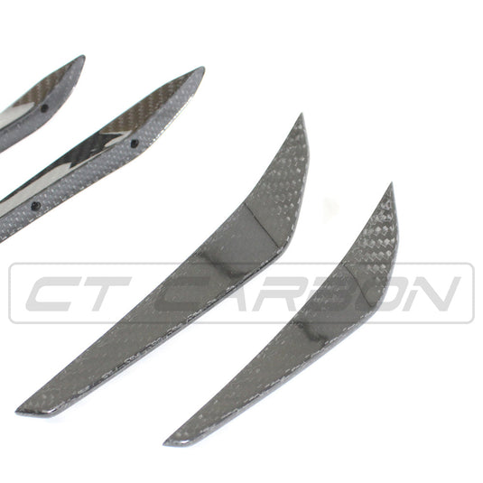 BMW M3/M4 (G80 G82 G83) CARBON FIBRE FRONT BUMPER CANARDS