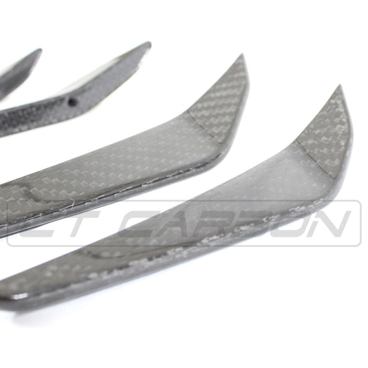 BMW M3/M4 (G80 G82 G83) CARBON FIBRE FRONT BUMPER CANARDS