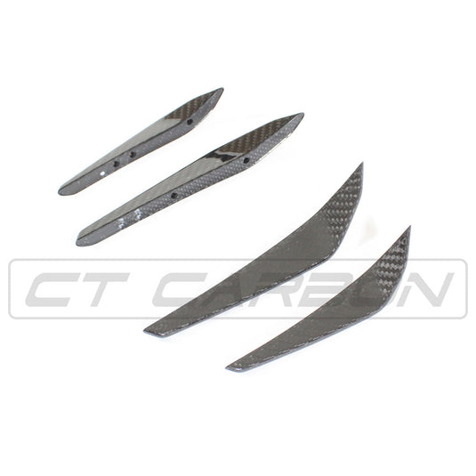 BMW M3/M4 (G80 G82 G83) CARBON FIBRE FRONT BUMPER CANARDS