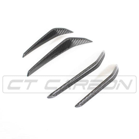 BMW M3/M4 (G80 G82 G83) CARBON FIBRE FRONT BUMPER CANARDS