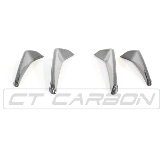 BMW M3/M4 (G80 G82 G83) CARBON FIBRE FRONT BUMPER CANARDS