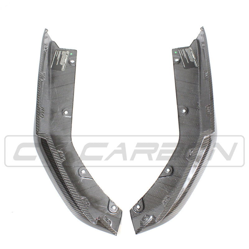 Load image into Gallery viewer, BMW M3 G80 CARBON FIBRE REAR BUMPER CORNERS - OEM STYLE
