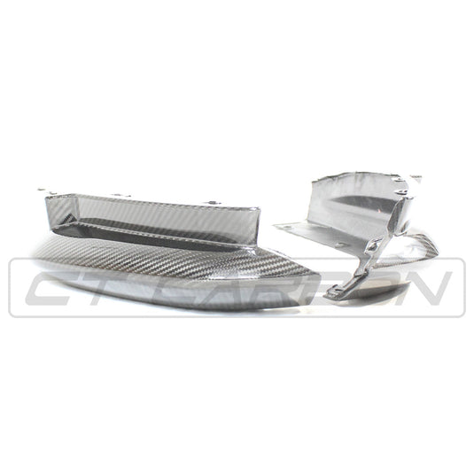 BMW M3 G80 CARBON FIBRE REAR BUMPER CORNERS - OEM STYLE