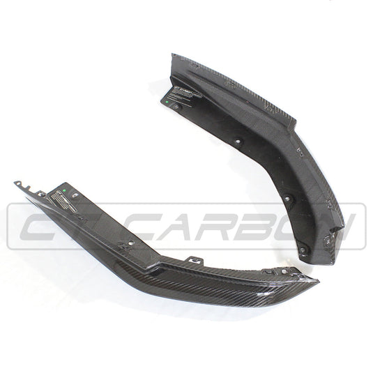 BMW M3 G80 CARBON FIBRE REAR BUMPER CORNERS - OEM STYLE