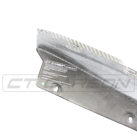 BMW M3 G80 CARBON FIBRE REAR BUMPER CORNERS - OEM STYLE