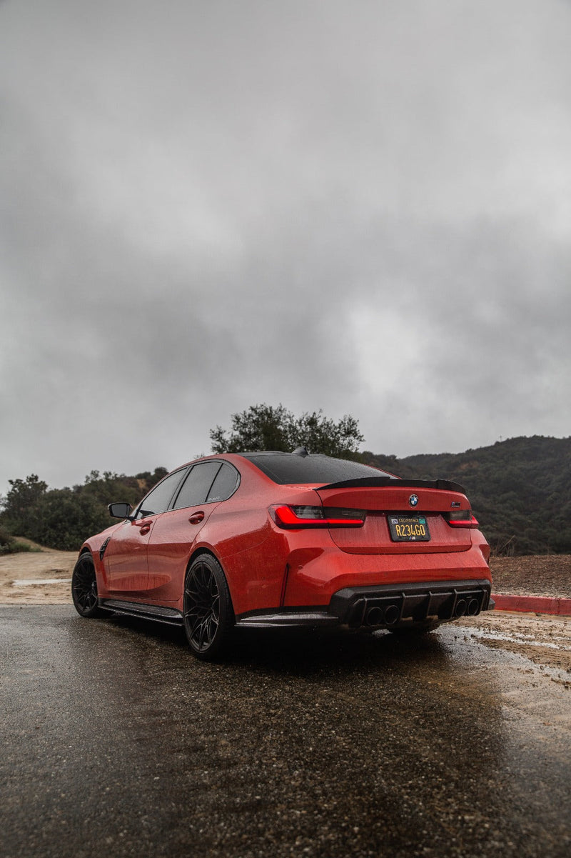 Load image into Gallery viewer, BMW M3 G80 CARBON FIBRE DIFFUSER - CT DESIGN
