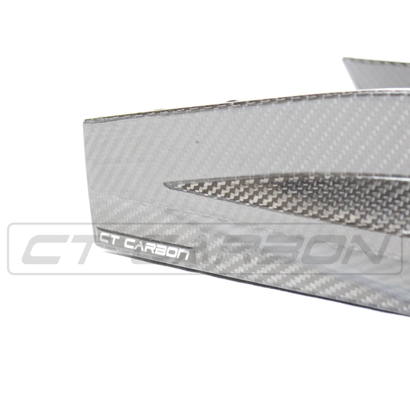 Load image into Gallery viewer, BMW M3 G80 CARBON FIBRE REAR BUMPER CORNERS - OEM STYLE
