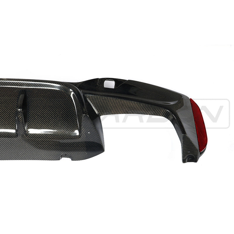 Load image into Gallery viewer, BMW F90 M5 CARBON FIBRE DIFFUSER - 3D STYLE
