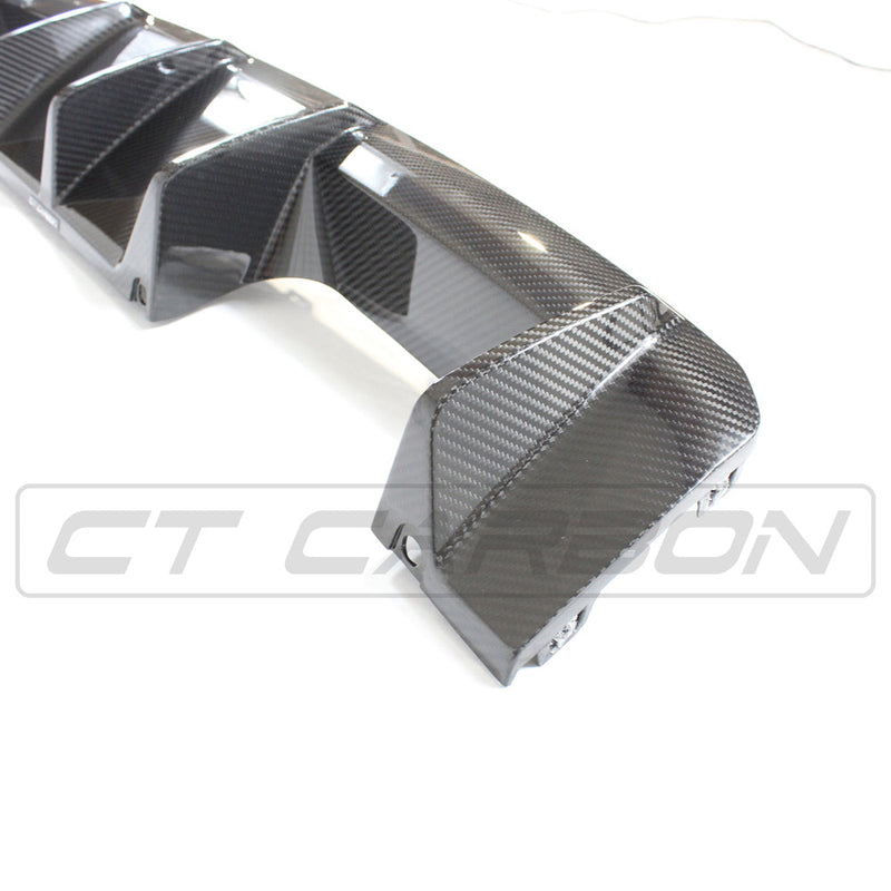 Load image into Gallery viewer, BMW M3/M4 G80/G82/G83 CARBON FIBRE DIFFUSER - OEM STYLE
