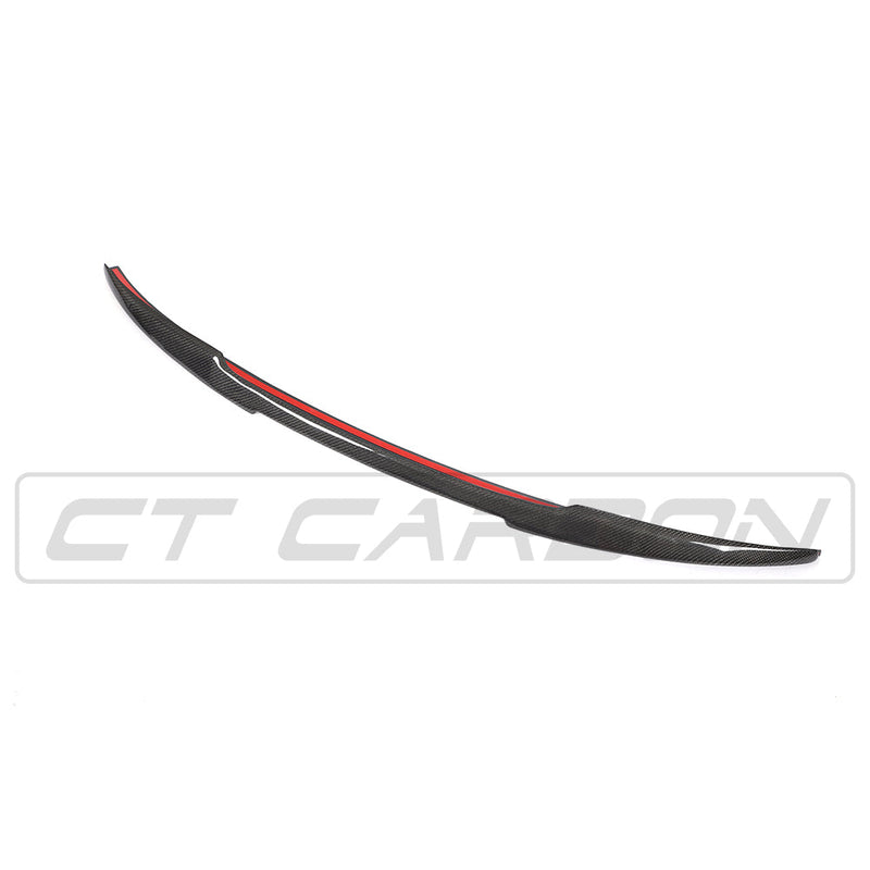 Load image into Gallery viewer, AUDI A3 S3 RS3 8V SALOON CARBON FIBRE SPOILER - V STYLE
