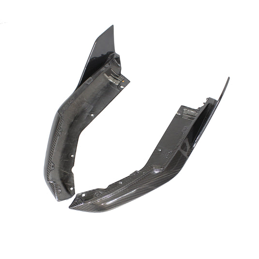 BMW M3 G80 CARBON FIBRE REAR BUMPER CORNERS - MP STYLE