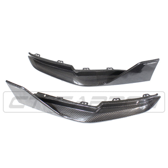 BMW M3 G80 CARBON FIBRE REAR BUMPER CORNERS - MP STYLE