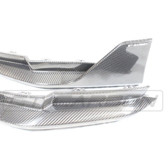 BMW M3 G80 CARBON FIBRE REAR BUMPER CORNERS - MP STYLE