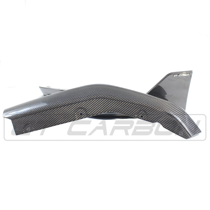 Load image into Gallery viewer, BMW M3 G80 CARBON FIBRE REAR BUMPER CORNERS - MP STYLE
