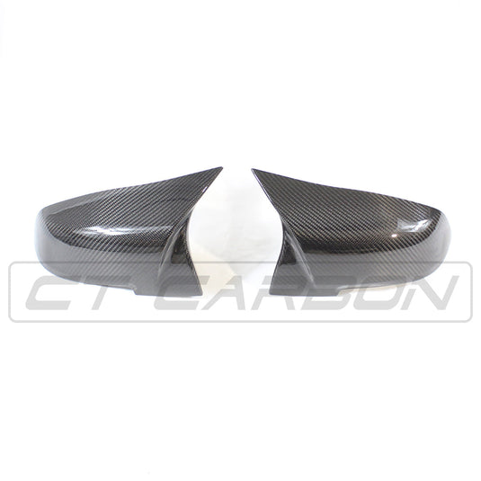 BMW PRE-PREG CARBON MIRROR REPLACEMENT Fxx 1, 2, 3, 4 SERIES - OEM+ M STYLE