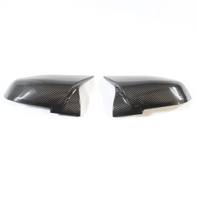 BMW PRE-PREG CARBON MIRROR REPLACEMENT Fxx 1, 2, 3, 4 SERIES - OEM+ M STYLE