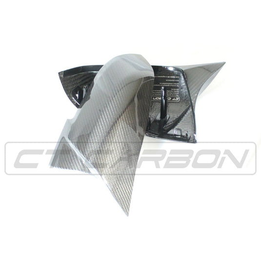 BMW PRE-PREG CARBON MIRROR REPLACEMENT Fxx 1, 2, 3, 4 SERIES - OEM+ M STYLE