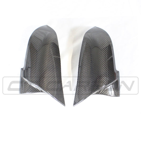 BMW PRE-PREG CARBON MIRROR REPLACEMENT Fxx 1, 2, 3, 4 SERIES - OEM+ M STYLE