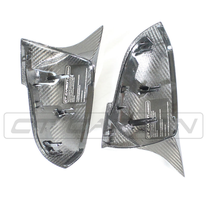 Load image into Gallery viewer, BMW PRE-PREG CARBON MIRROR REPLACEMENT Fxx 1, 2, 3, 4 SERIES - OEM+ M STYLE
