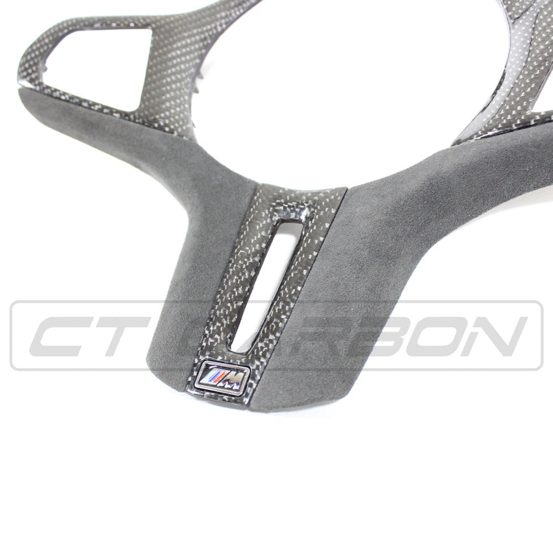 Load image into Gallery viewer, BMW Gxx M CAR CARBON FIBRE STEERING WHEEL TRIM
