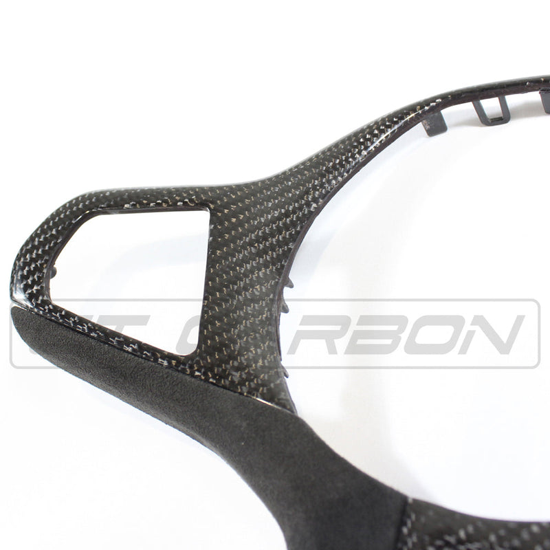 Load image into Gallery viewer, BMW Gxx M CAR CARBON FIBRE STEERING WHEEL TRIM
