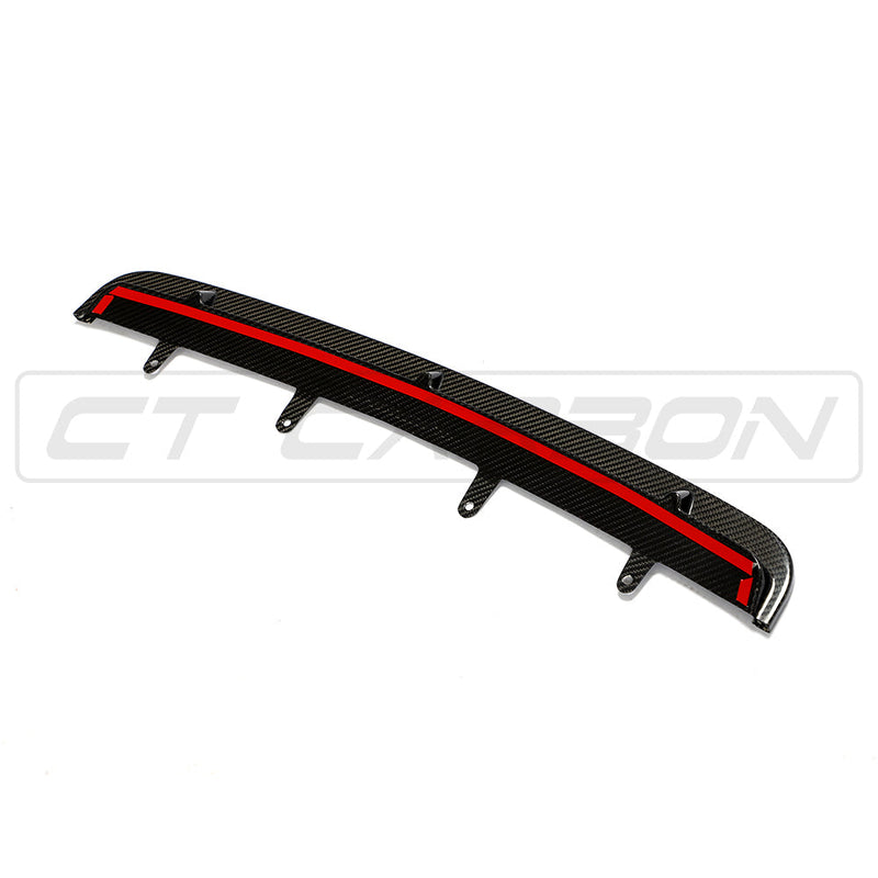 Load image into Gallery viewer, BMW F90 M5 CARBON FIBRE MIDDLE SPLITTER - S STYLE
