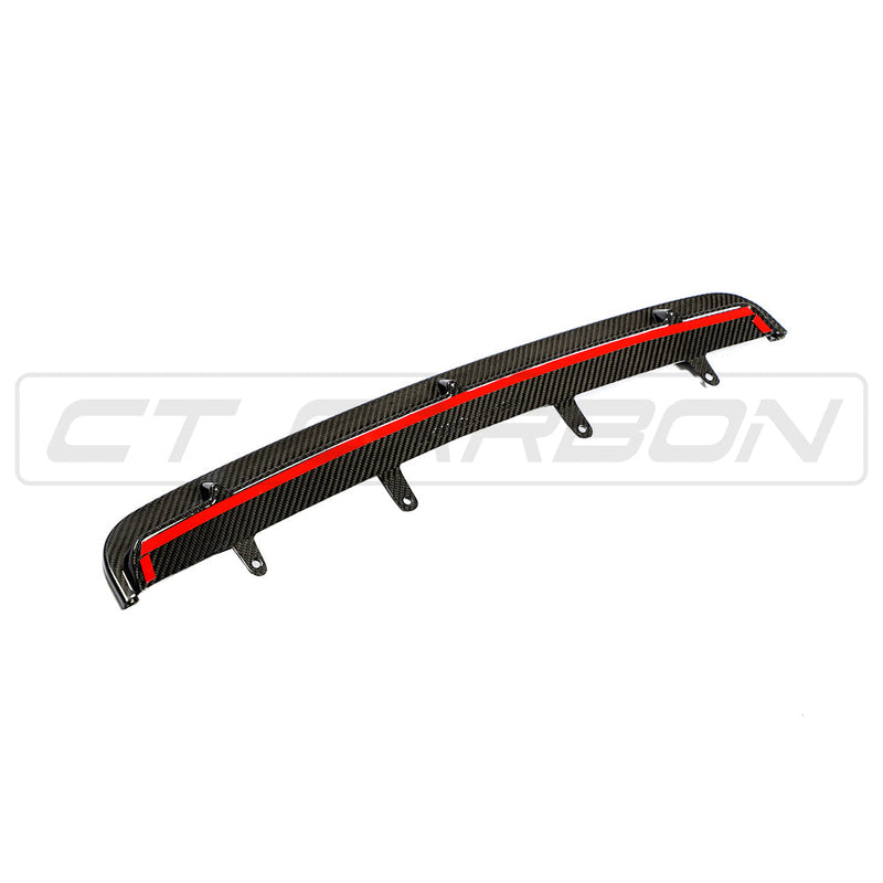 Load image into Gallery viewer, BMW F90 M5 CARBON FIBRE MIDDLE SPLITTER - S STYLE
