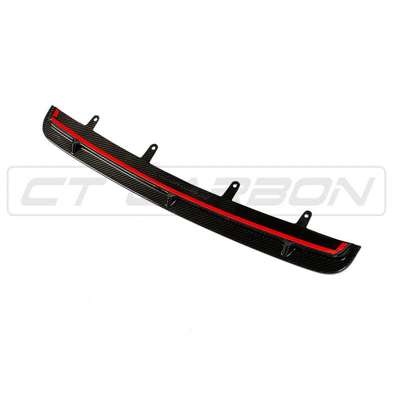 Load image into Gallery viewer, BMW F90 M5 CARBON FIBRE MIDDLE SPLITTER - S STYLE
