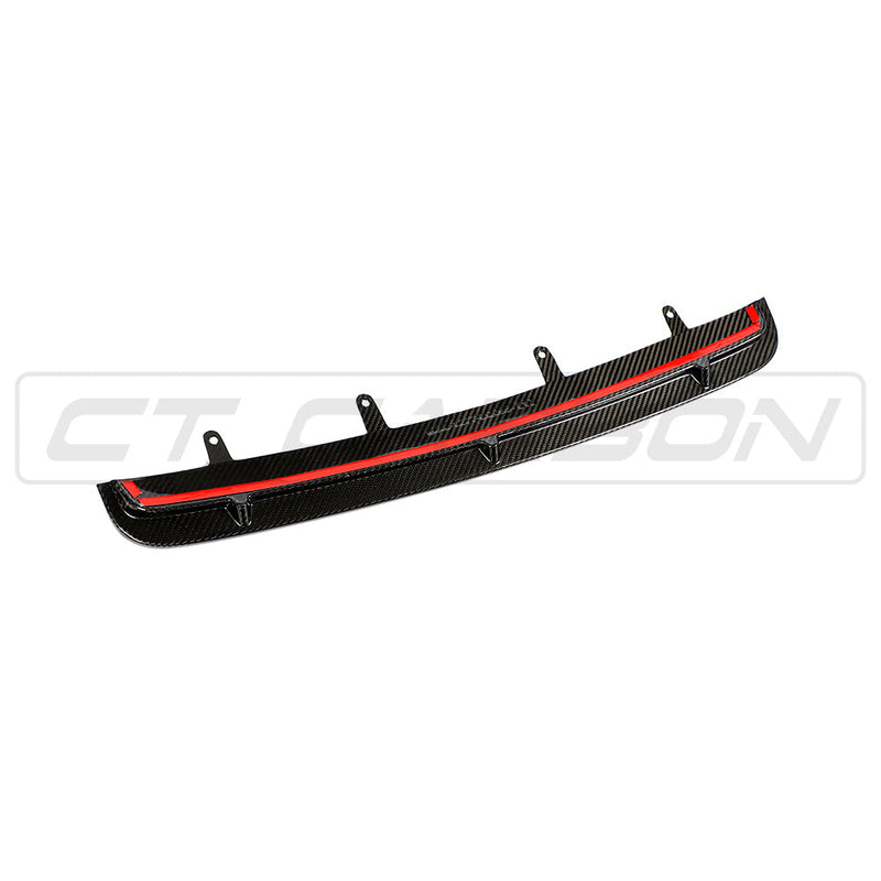 Load image into Gallery viewer, BMW F90 M5 CARBON FIBRE MIDDLE SPLITTER - S STYLE
