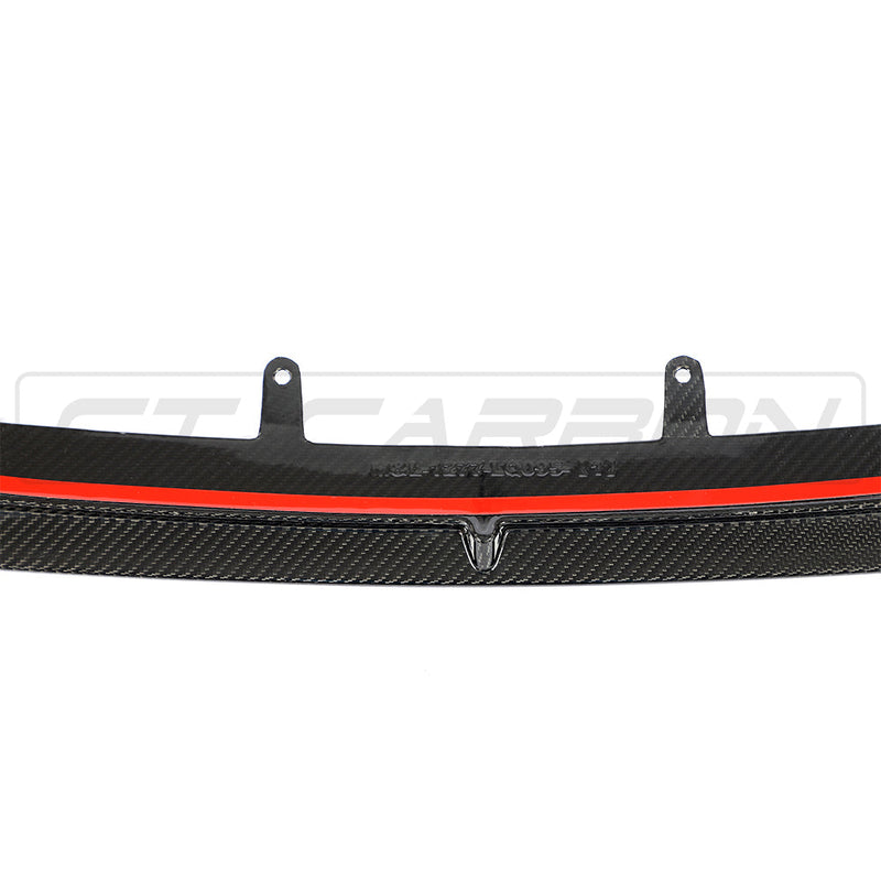 Load image into Gallery viewer, BMW F90 M5 CARBON FIBRE MIDDLE SPLITTER - S STYLE
