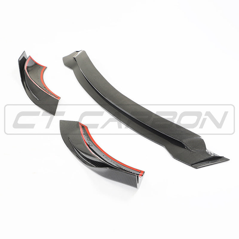 Load image into Gallery viewer, MERCEDES E63 W213 CARBON FIBRE SPLITTER - CT DESIGN
