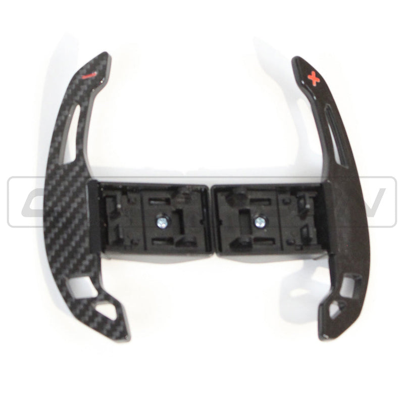 Load image into Gallery viewer, BMW Fxx CARBON FIBRE SHIFTER PADDLES V3
