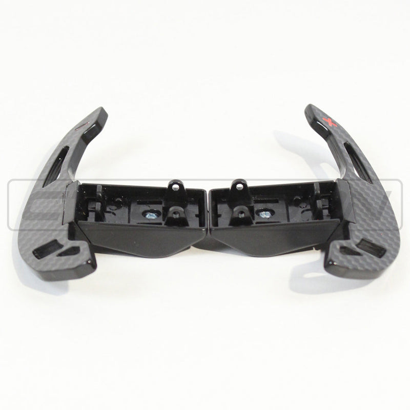 Load image into Gallery viewer, BMW Fxx CARBON FIBRE SHIFTER PADDLES V3
