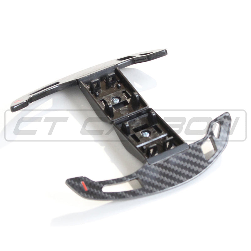 Load image into Gallery viewer, BMW Fxx CARBON FIBRE SHIFTER PADDLES V3
