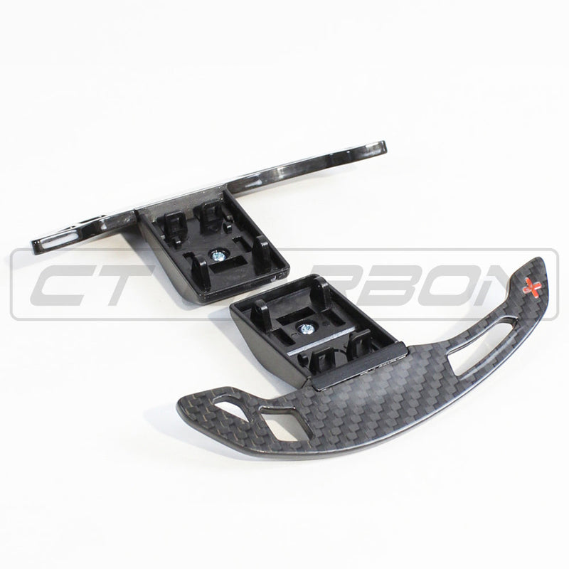 Load image into Gallery viewer, BMW Fxx CARBON FIBRE SHIFTER PADDLES V3
