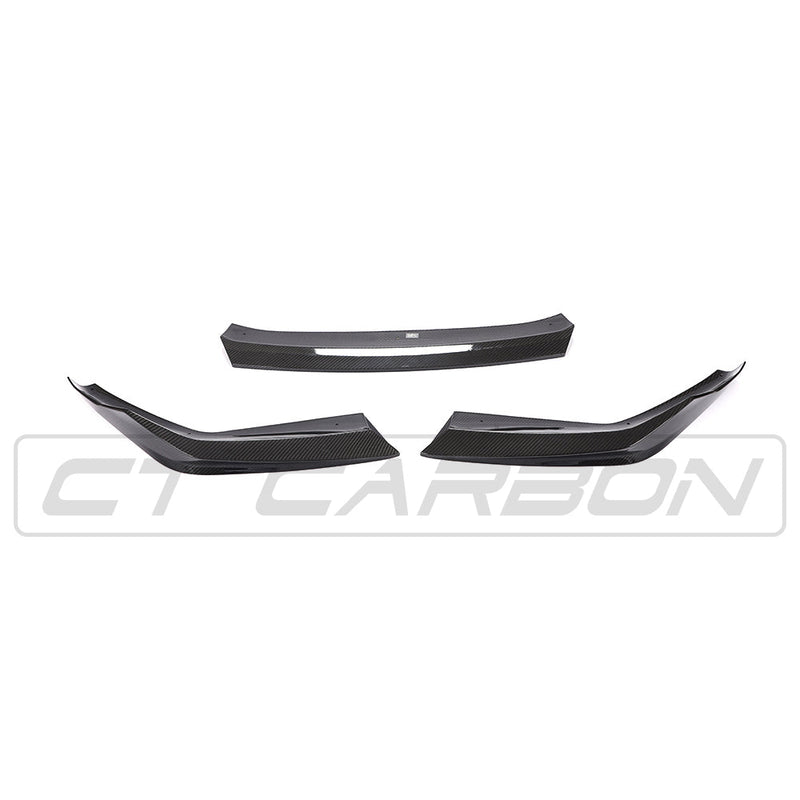 Load image into Gallery viewer, BMW F90 M5 &amp; M5C LCI CARBON FIBRE SPLITTER - MP STYLE
