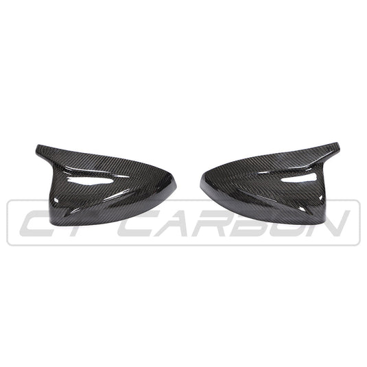 AUDI A3 S3 RS3 8V CARBON FIBRE MIRROR COVERS V2 - WITHOUT LANE ASSIST