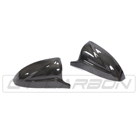 AUDI A3 S3 RS3 8V CARBON FIBRE MIRROR COVERS V2 - WITHOUT LANE ASSIST