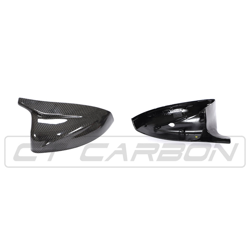 Load image into Gallery viewer, AUDI A3 S3 RS3 8V CARBON FIBRE MIRROR COVERS V2 - WITHOUT LANE ASSIST
