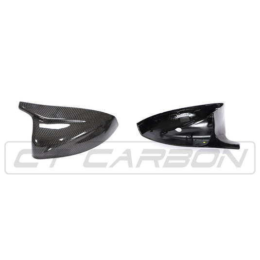 AUDI A3 S3 RS3 8V CARBON FIBRE MIRROR COVERS V2 - WITHOUT LANE ASSIST