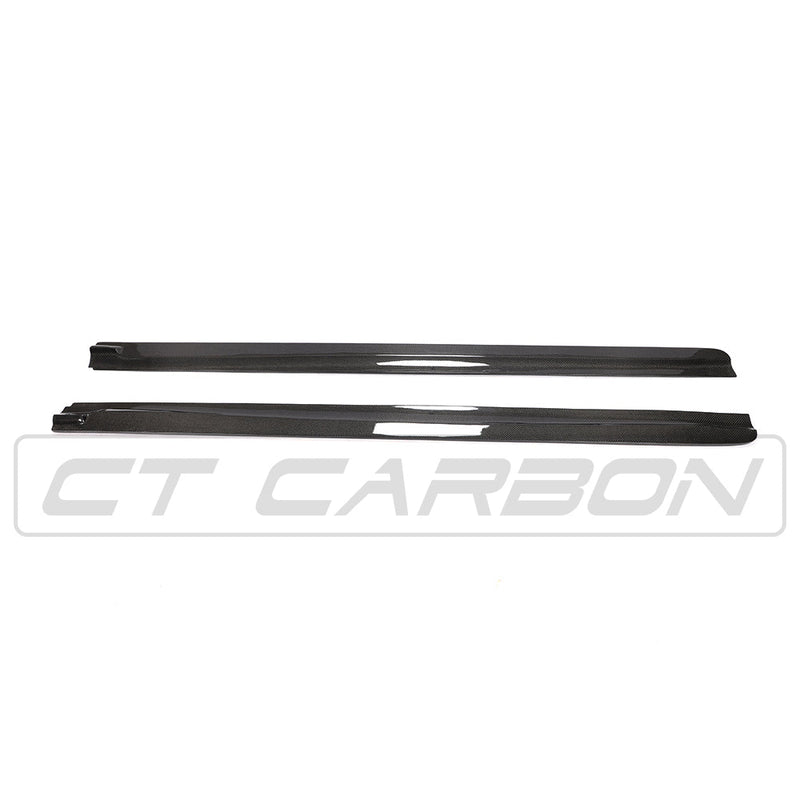 Load image into Gallery viewer, BMW F15/F85 X5/X5M CARBON FIBRE SIDE SKIRTS - 3D STYLE
