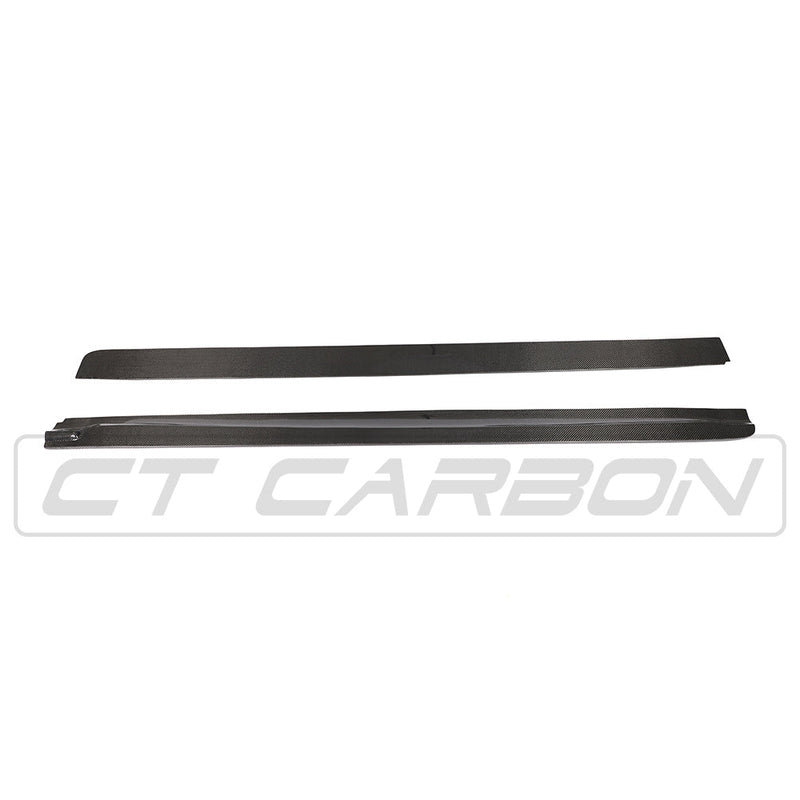 Load image into Gallery viewer, BMW F15/F85 X5/X5M CARBON FIBRE SIDE SKIRTS - 3D STYLE
