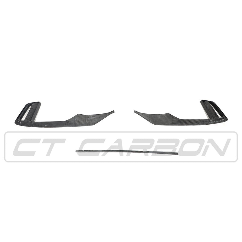 Load image into Gallery viewer, AUDI RS3 8V FACELIFT CARBON FIBRE BUMPER TRIM
