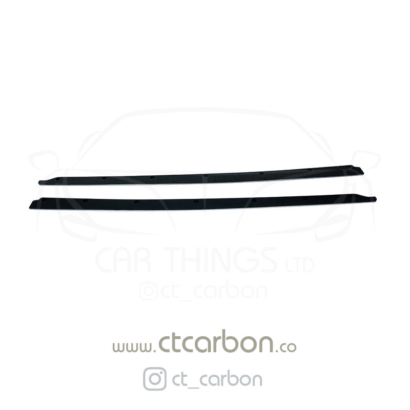 Load image into Gallery viewer, AUDI R8 V10 GEN 2 CARBON FIBRE SIDE SKIRTS - CT CARBON - CT Carbon
