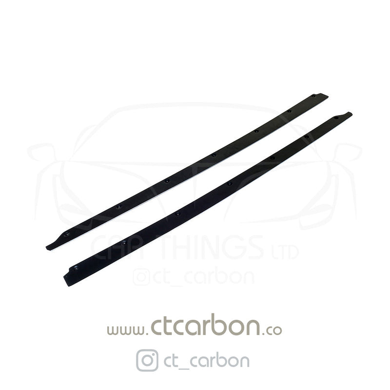 Load image into Gallery viewer, AUDI R8 V10 GEN 2 CARBON FIBRE SIDE SKIRTS - CT CARBON - CT Carbon
