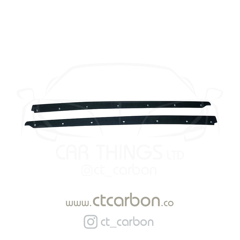 Load image into Gallery viewer, AUDI R8 V10 GEN 2 CARBON FIBRE SIDE SKIRTS - CT CARBON - CT Carbon
