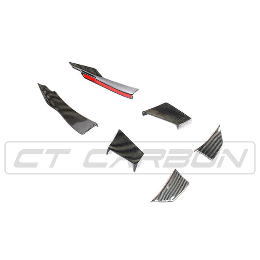 BMW M3/M4 F80/F82/F83 CARBON FIBRE CANARD FINS - MA STYLE