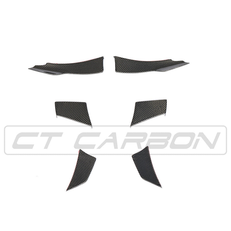 Load image into Gallery viewer, BMW M3/M4 F80/F82/F83 CARBON FIBRE CANARD FINS - MA STYLE
