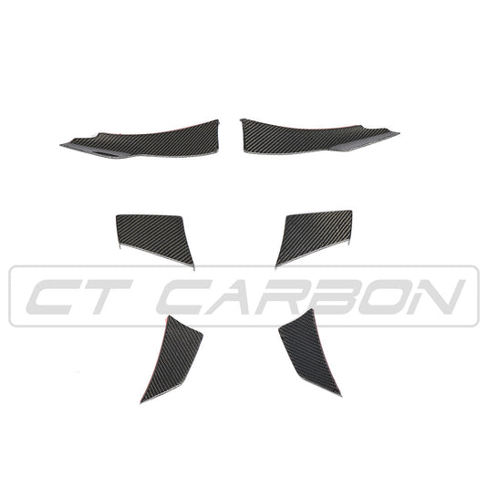 BMW M3/M4 F80/F82/F83 CARBON FIBRE CANARD FINS - MA STYLE